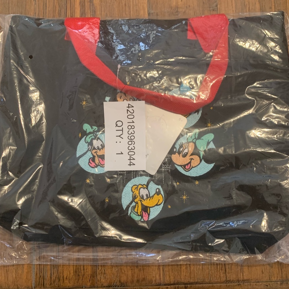 Disney Parks Mickey Mouse and
Friends Canvas Tote Bag - Picture 4 of 5